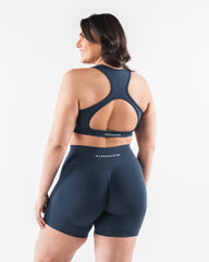 Amplify Contour Bra - Trusted Blue