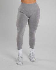 Amplify Mid Rise Legging - Heather Grey
