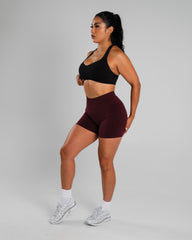 Amplify Mid Rise Short - Merlot