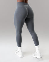 Amplify Mid Rise Legging - Smoke