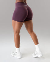 Amplify Mid Rise Short - Black Garnet