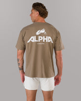 Alpha Tee - Carob