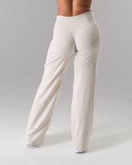 Aura Wide Leg Pant - Wheat