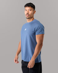 Base Tee - Muted Blue