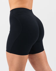 Everyday Core Mid Rise Biker Short - Black
