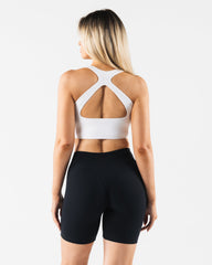 Deep V Cady Bra - White