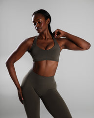 Elevate Bra - Khaki
