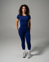 Glass Tee - Indigo