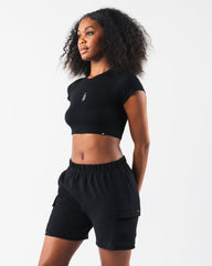 LDB Crop Tee - Black