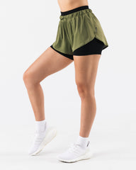 Margo Mesh Short - Agave