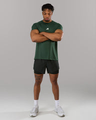 Base Tee - Summit Green