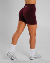 Amplify Ultra-High Rise Short - Merlot