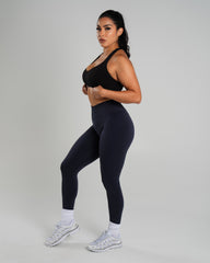Amplify Mid Rise Legging - Deep Navy