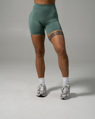 Pump High Rise Short - Juniper Green