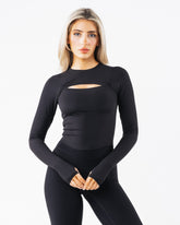 Peekaboo LS - Black
