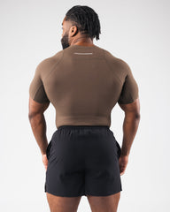 Power Short Sleeve - Carob