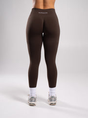 Pump Mid Rise Legging - Walnut