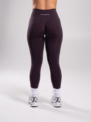 Revive High Rise Legging - Black Garnet
