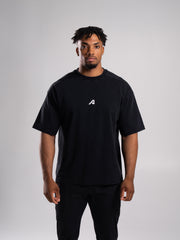 Stone Wash Alpha Tee - Black