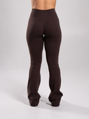 Aura Ultra-High Rise Flared Pant - Walnut