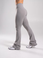 Aura Ultra-High Rise Flared Pant - Nickel