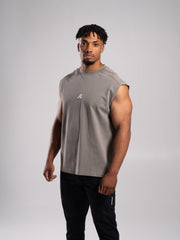 Stone Wash Alpha Tank - Desert Khaki