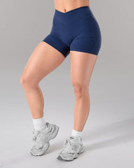Wrap Mid Rise Short - Anchor
