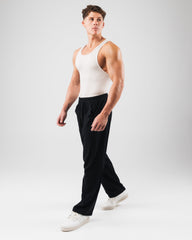 Zero Ribbed Tank 2pk - Cream