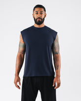 Zero Accent Tank - Dark Navy