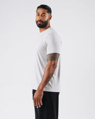 Zero Accent Tee - Light Grey