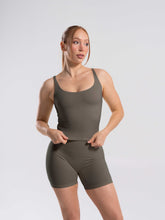 Softcurve Scoop Neck Tank - Khaki