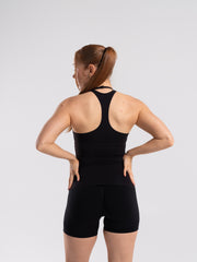 Softcurve Racer Tank Long - Black