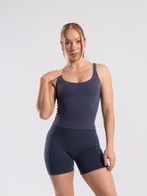 Softcurve Scoop Neck Tank - Dusty Navy