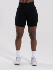 Pump Mid Rise Biker Short - Black