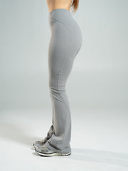 Aura Ultra-High Rise Flared Pant Long - Nickel
