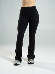 Aura Ultra-High Rise Flared Pant Long - Black