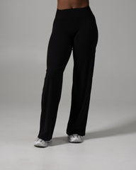 Aura Wide Leg Pant Long - Black