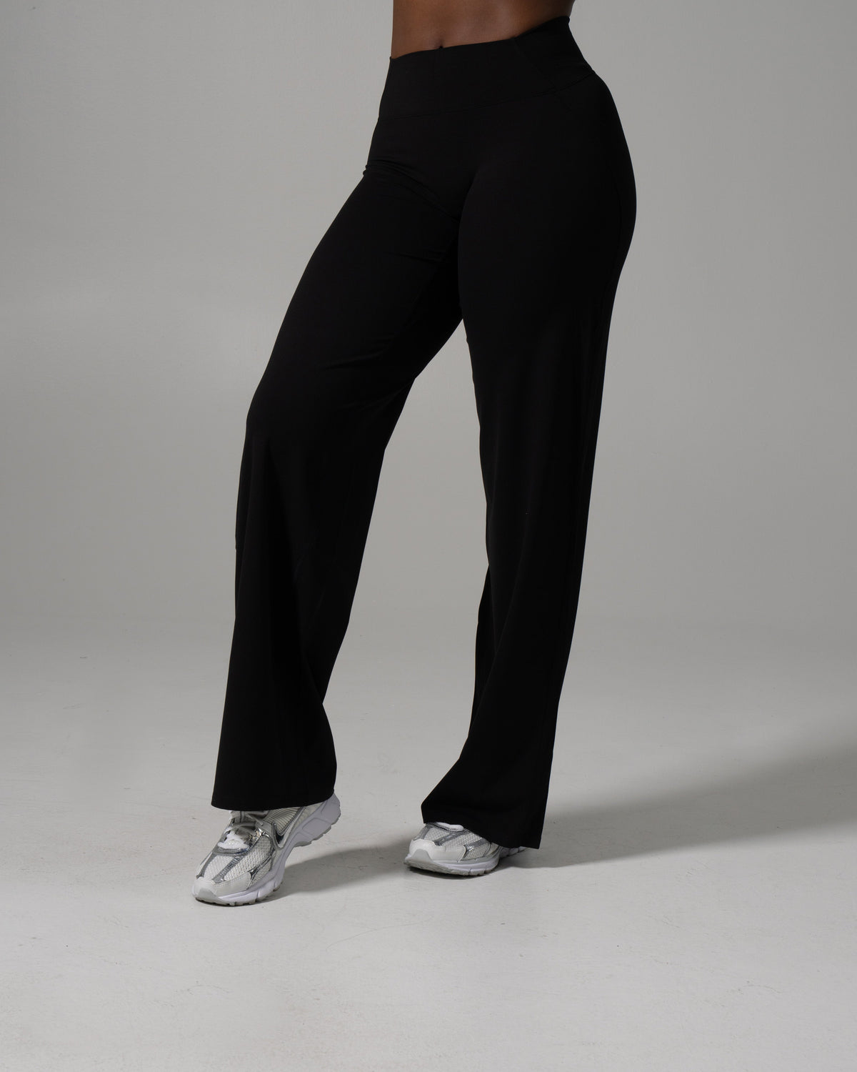 Aura Wide Leg Pant Long - Black