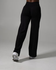 Aura Wide Leg Pant Long - Black
