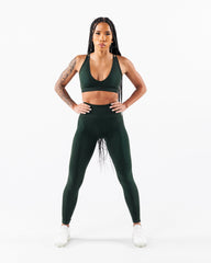 Amplify Deep V Bra - Central Park
