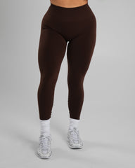 Amplify Mid Rise Legging - Espresso