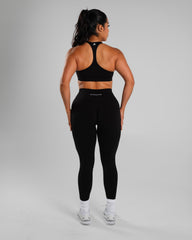 Amplify Mid Rise Legging - Black