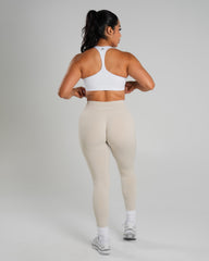 Amplify Mid Rise Legging - Wheat
