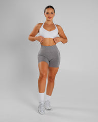 Amplify Ultra-High Rise Short - Heather Grey