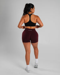 Amplify Mid Rise Short - Merlot
