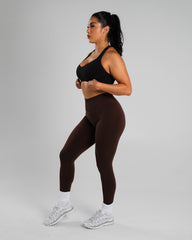 Amplify Mid Rise Legging - Espresso