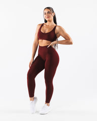 Amplify Excel Bra - New Burgundy