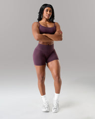 Amplify Mid Rise Short - Black Garnet