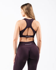 Amplify Contour Bra - Black Garnet