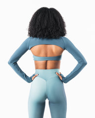 Aura Shrug LS - Glacial Lake